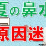 夏の鼻水の原因は何？ 風邪、花粉症、クーラー、それともコロナ？見分け方は？大久保公裕先生がやさしく解説