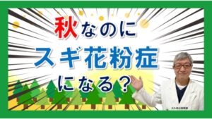 秋にスギ花粉症になる⁉来春の飛散傾向は？大久保公裕先生がやさしく解説