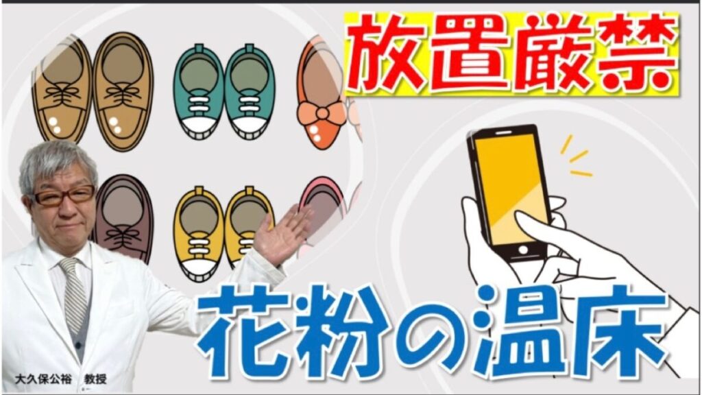 【2026最新】花粉の盲点は「スマホと靴」！大久保公裕先生が教える意外な侵入ルートと対策