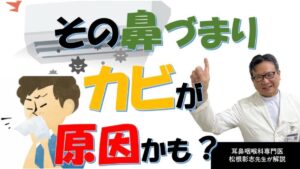 エアコンのカビで副鼻腔炎になる？原因・症状・対策を耳鼻科専門医が解説（松根彰志先生）